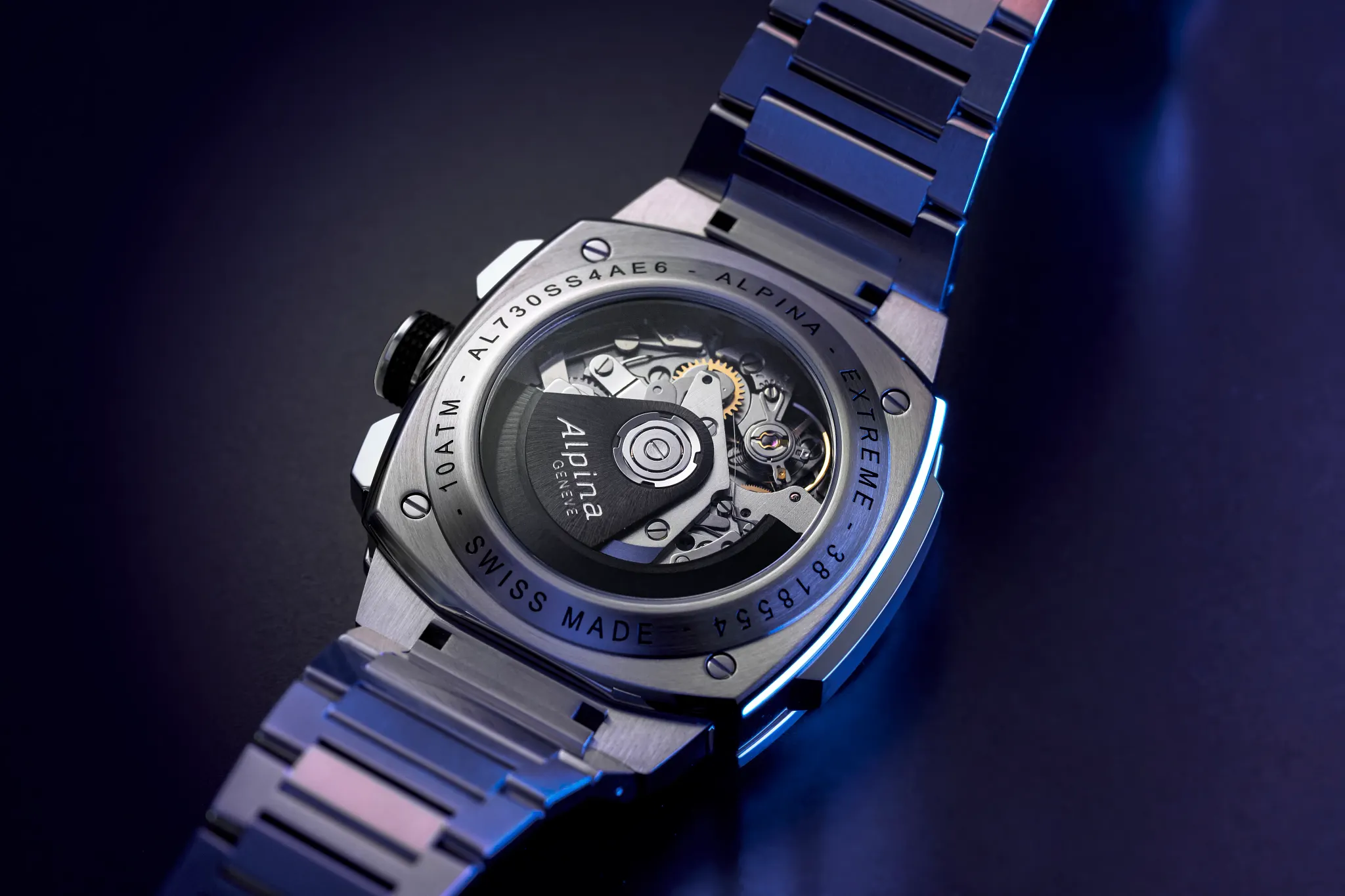 Extreme Chronograph Automatic Watch AL-730SB4AE6B | Alpina Watches US